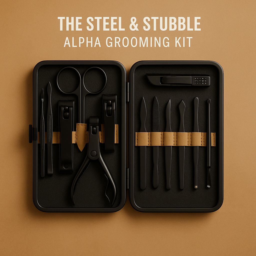 The Steel & Stubble Alpha Grooming Kit